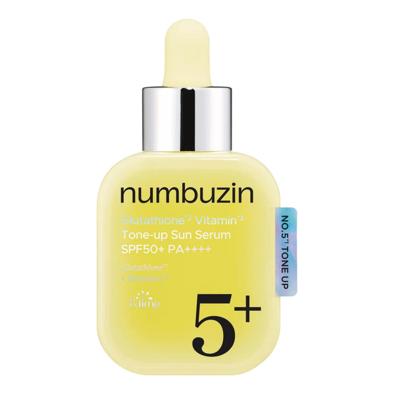 سرم ضد آفتاب بی رنگ نامبوزین SPF 50 مدل Glutathione محافظ در برابر UVA و UVB مناسب برای انواع پوست حجم 30 میلی لیتر