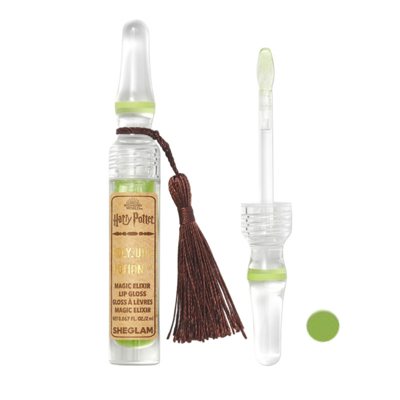 برق لب مایع شیگلم مدل Harry Potter Polyjuice Potion رنگ سبز شماره 01